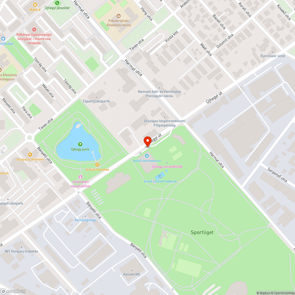 Kartonpapír bejelentés helye