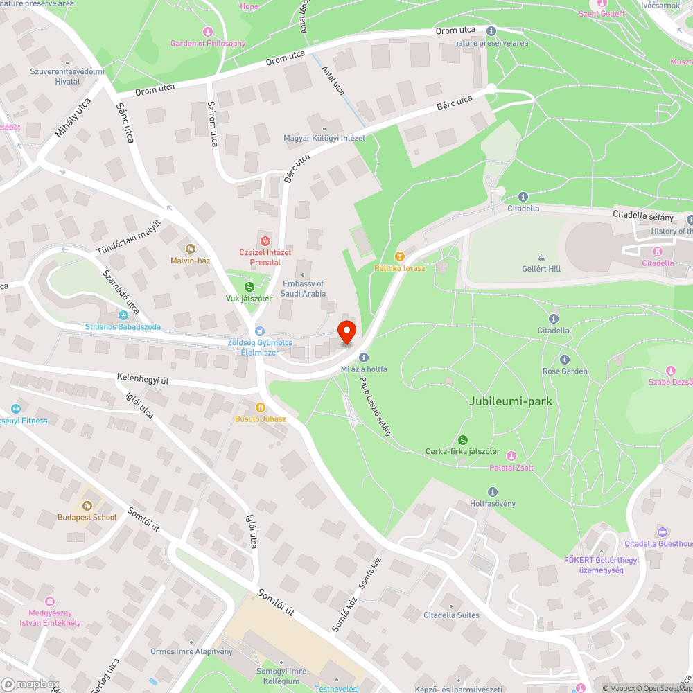 Szemètdomb bejelentés helye