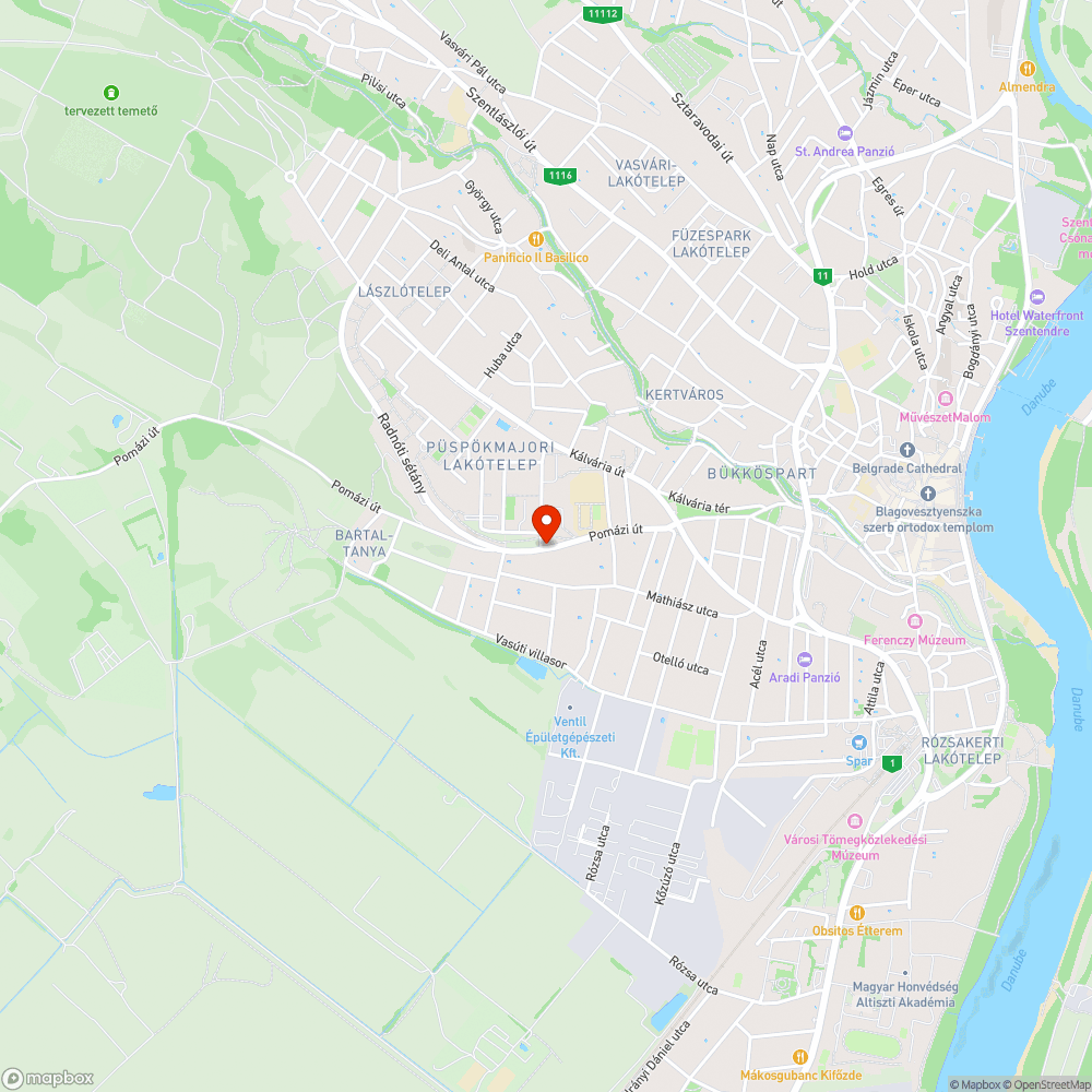 Csúszós járda és úttest bejelentés helye