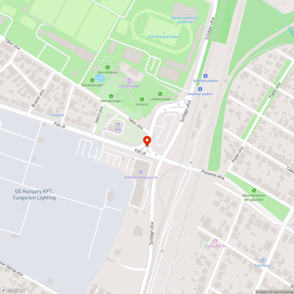 Hibás programozású jelzőlámpa bejelentés helye