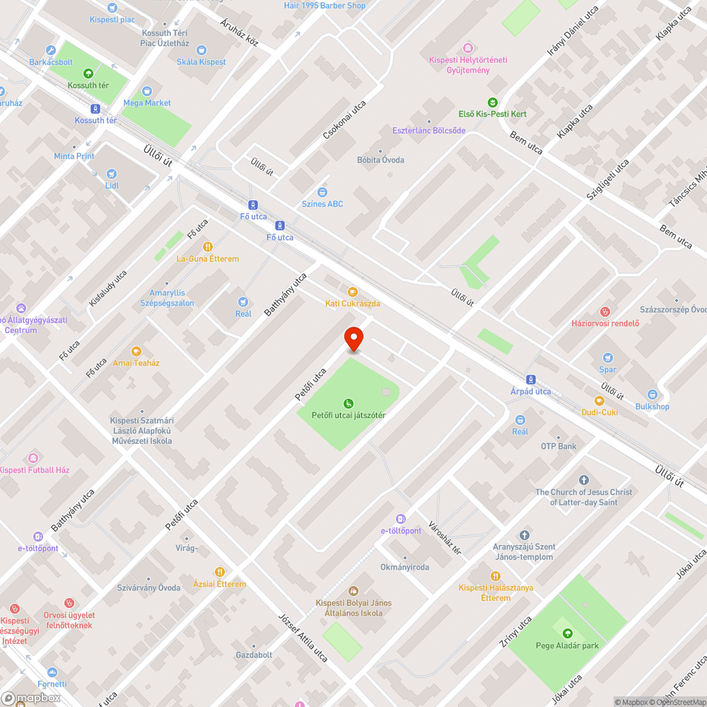 Járdán parkoló autó 1 hónapja bejelentés helye