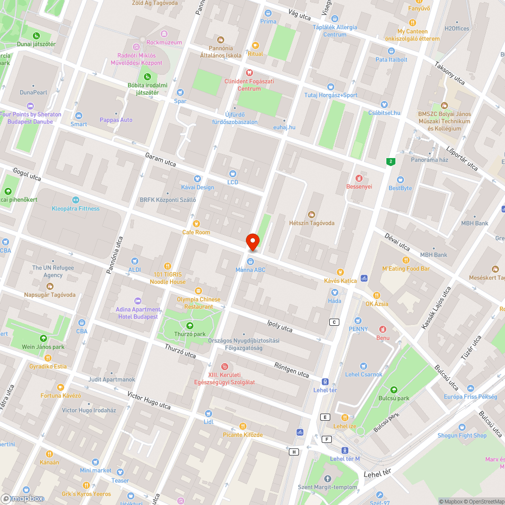 Hiányzó zebra bejelentés helye