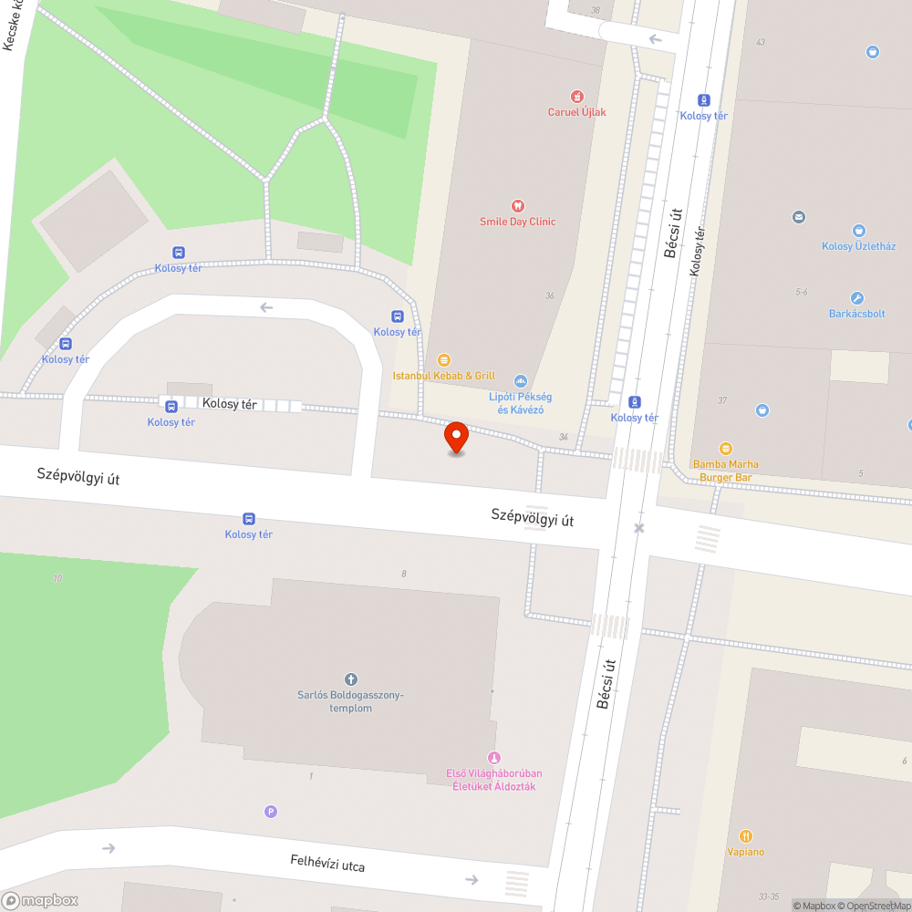 Szegélysüllyesztés bejelentés helye