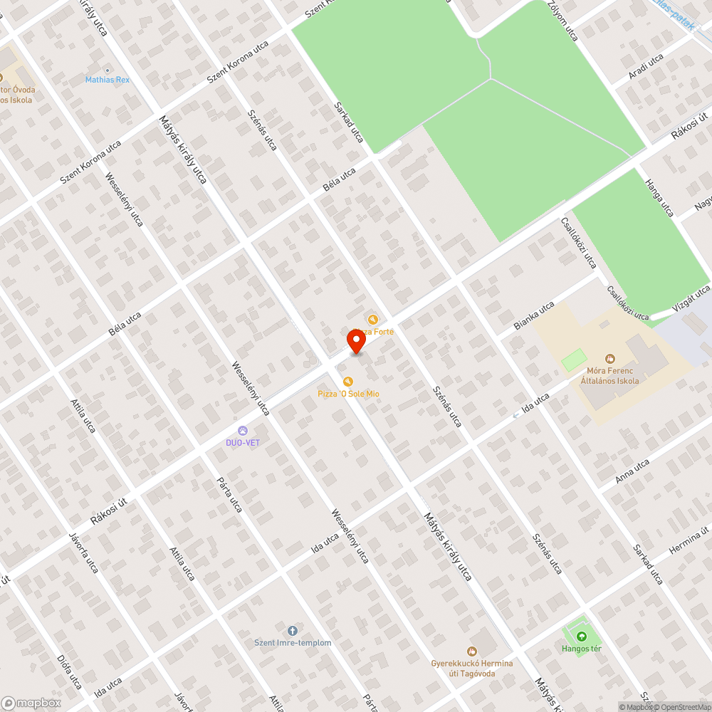 Menetrendek bejelentés helye