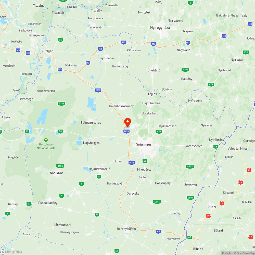 Beszakadt aszfalt Felsőjózsán az Elek utca 147. buszmegállóban bejelentés helye