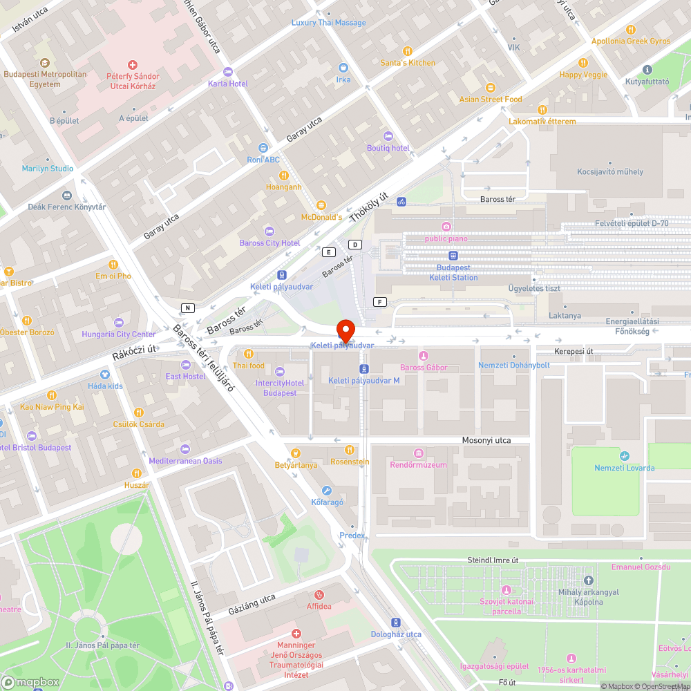 Más irányba néz bejelentés helye