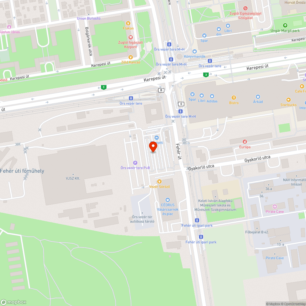 Ki a tégla? bejelentés helye