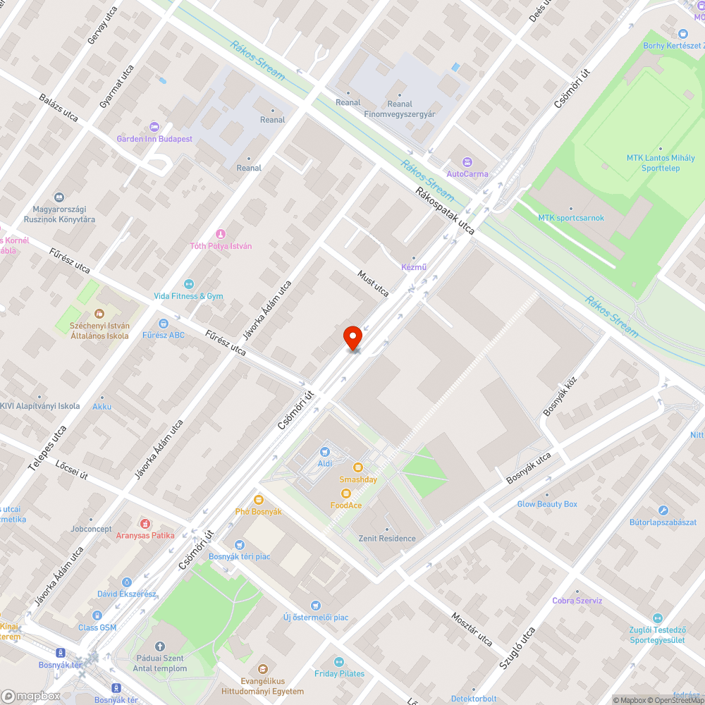 Elhagyott autók bejelentés helye