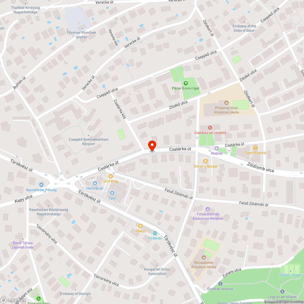 Közvilágítás hiánya bejelentés helye