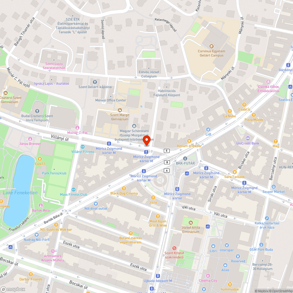 Üres hely bejelentés helye