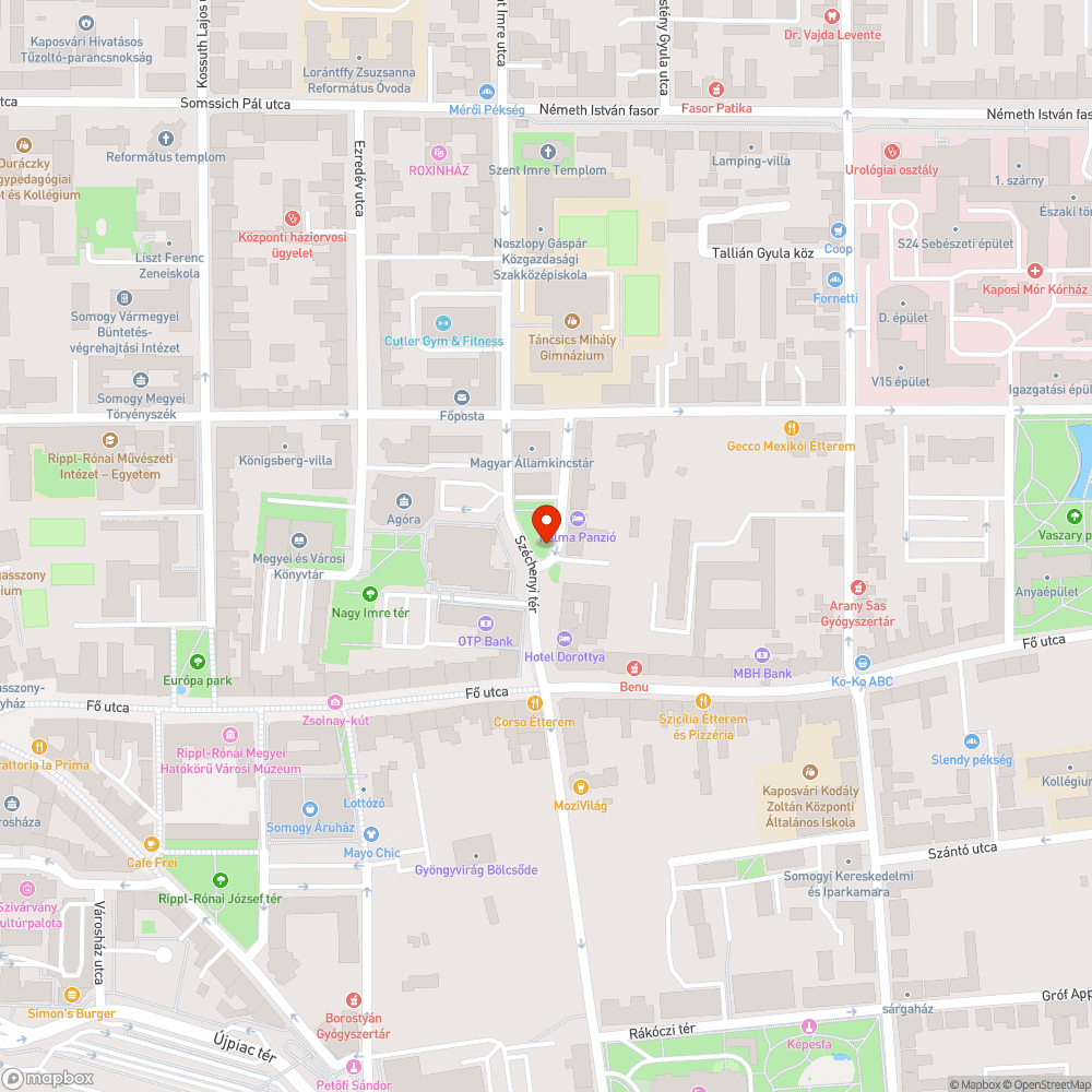 Lecsúszott, nem megfelelően rögzített tábla bejelentés helye