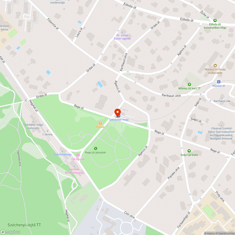 Lépcső bejelentés helye