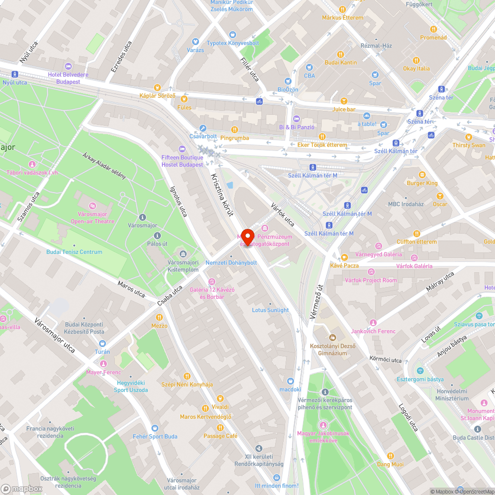 Üres oszlop bejelentés helye