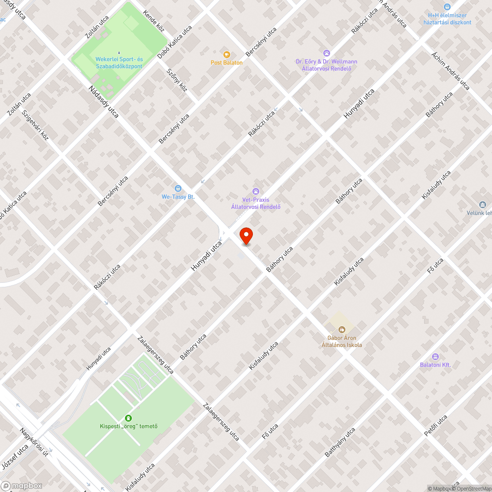 Széttört tábla bejelentés helye