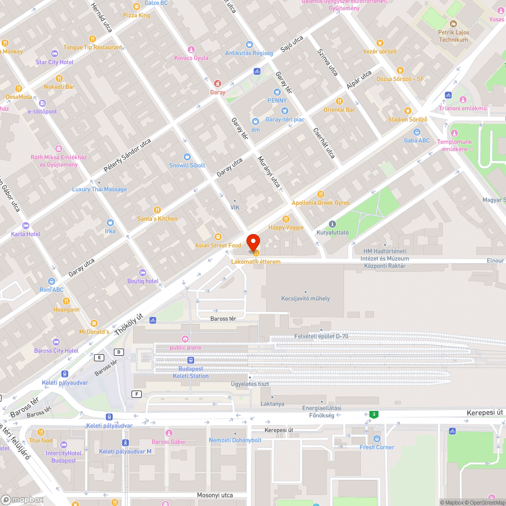 Megfáradt kuka bejelentés helye