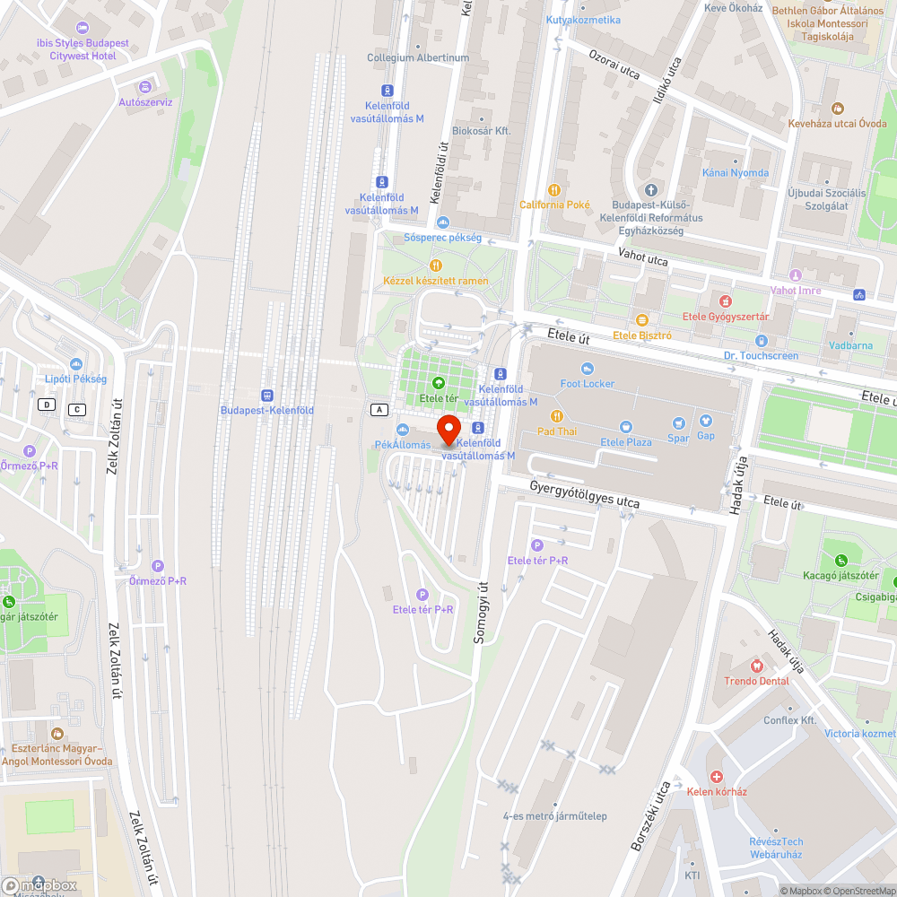 Elhanyagolt épület bejelentés helye