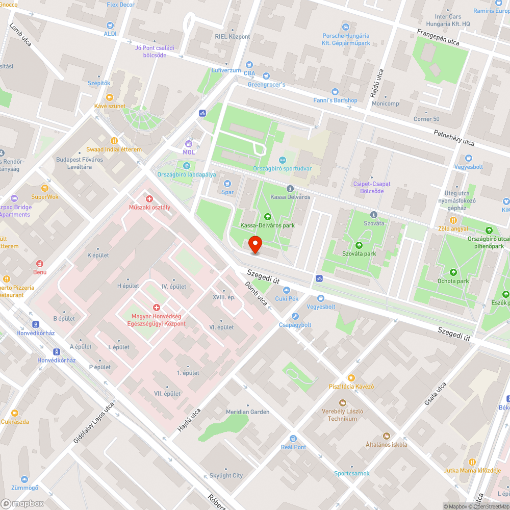 Kerékpárút melletti kilazult korlátok bejelentés helye