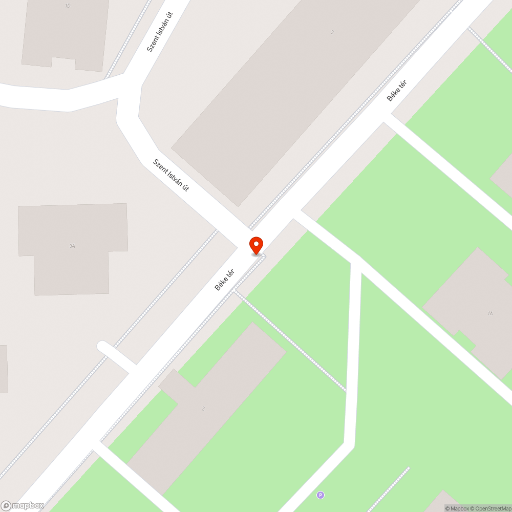 Fekvőrendőr egyik elem hiányzik - balesetveszélyes bejelentés helye