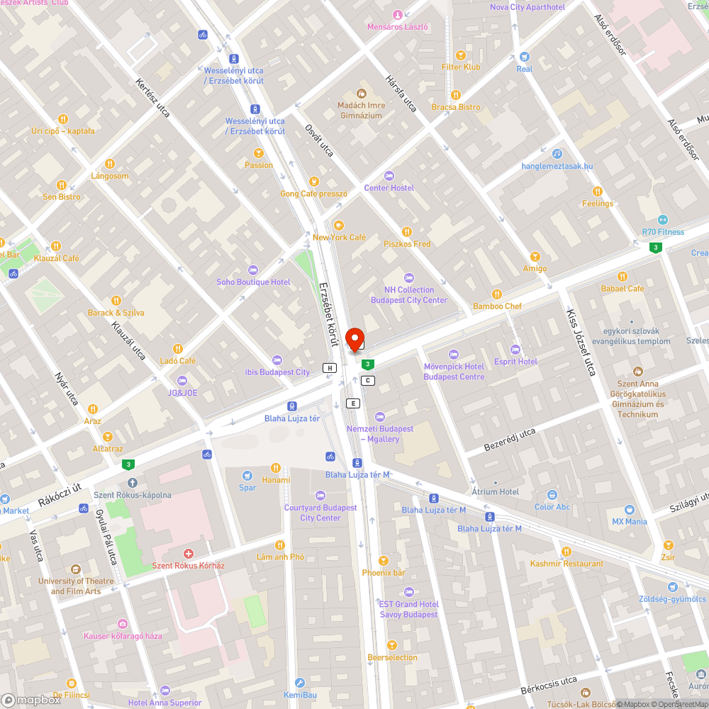 Botlasztó gödör bejelentés helye