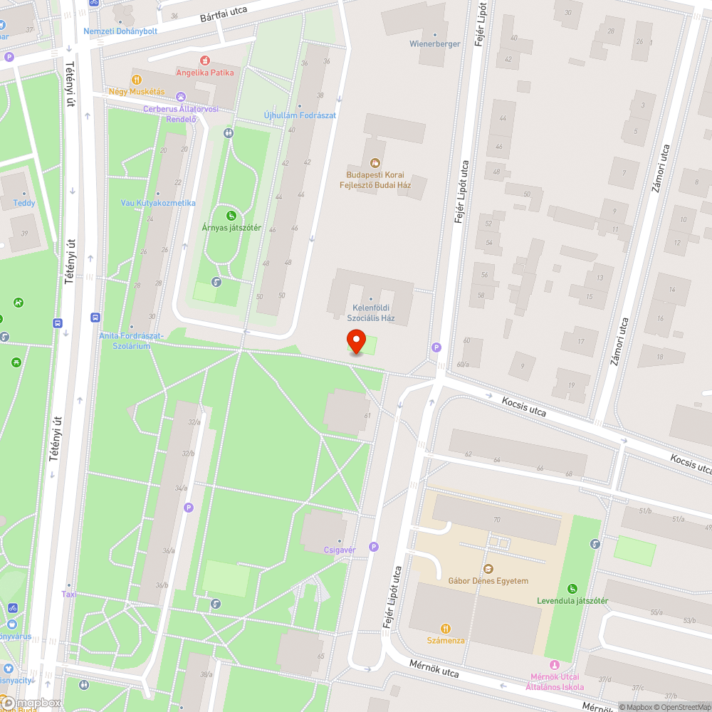 Halványan világító lámpa bejelentés helye