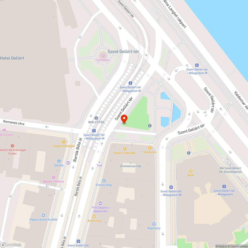 Kidöntött betonkocka bejelentés helye