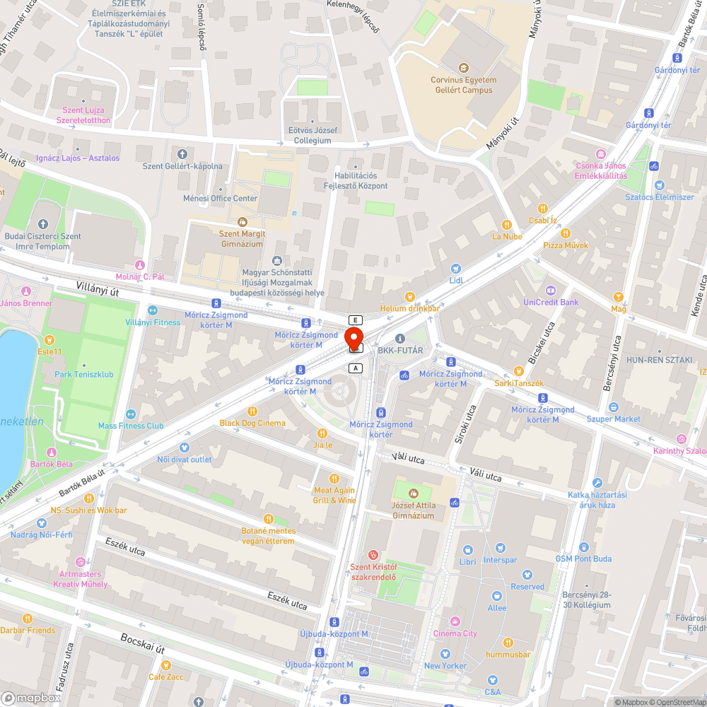 Szelektív hulladék a metróban bejelentés helye