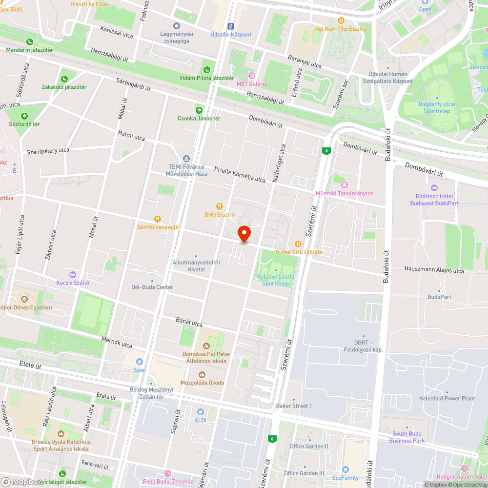 Kidöntött fa bejelentés helye