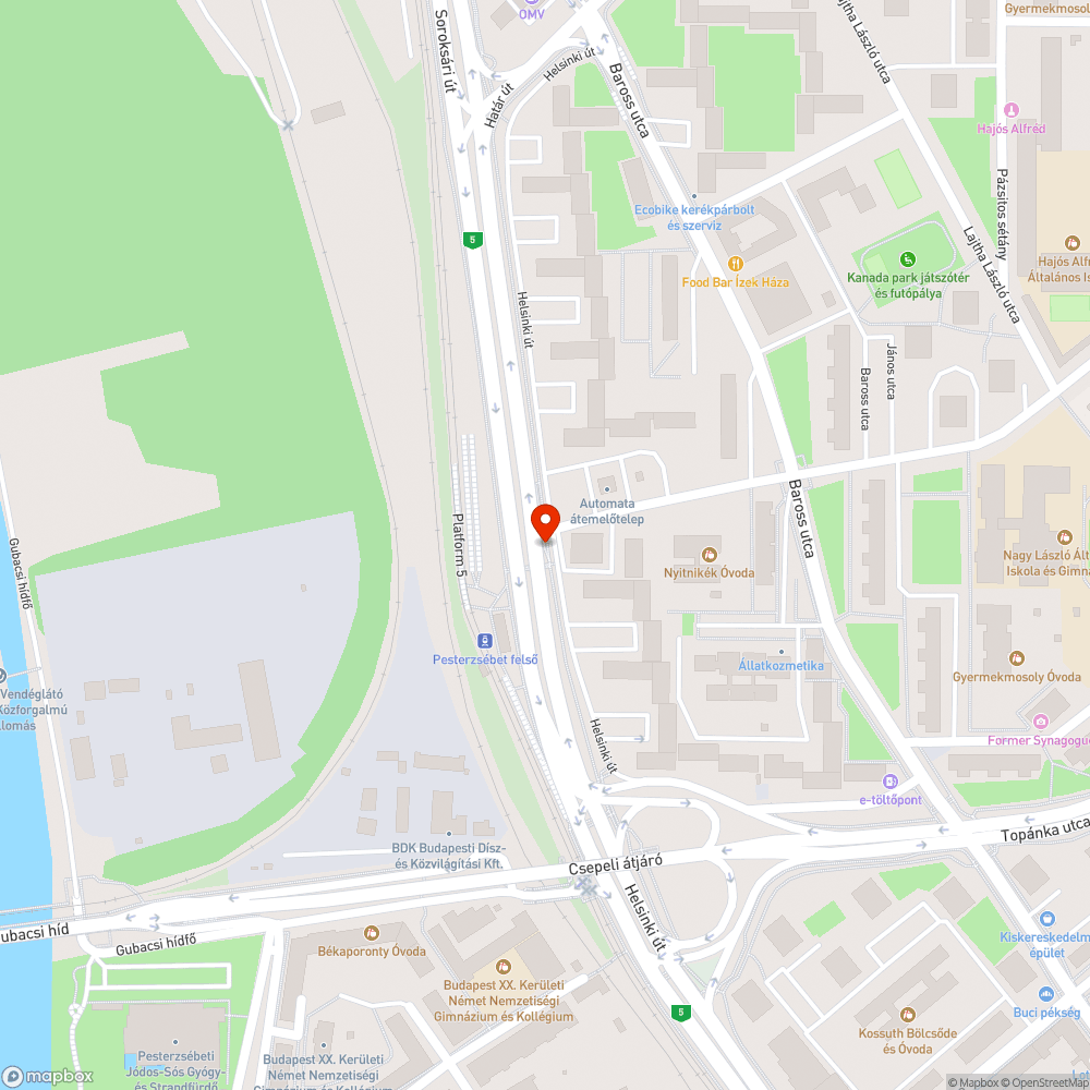 Billegő csatornanyílás bejelentés helye