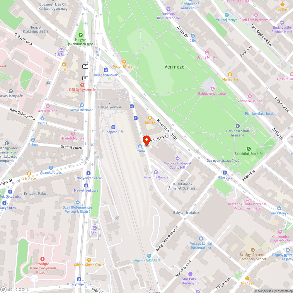 Kopott zebra bejelentés helye