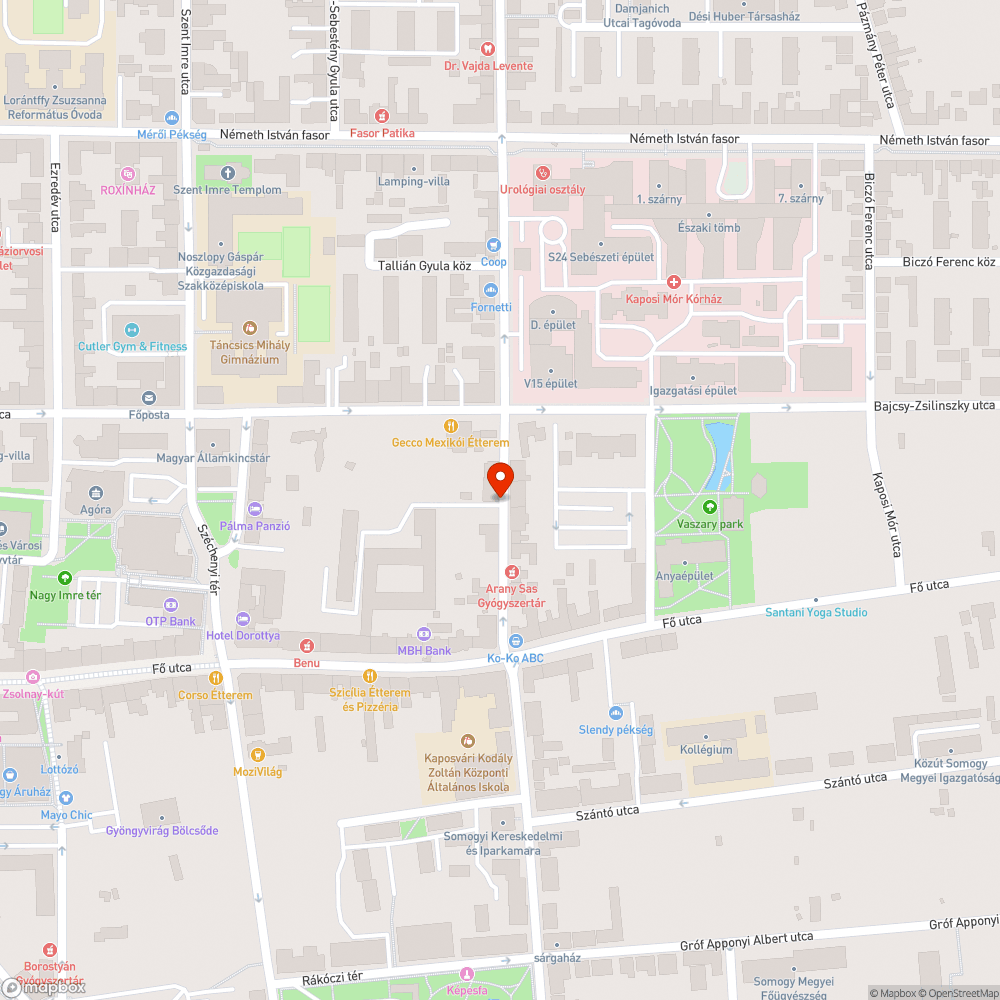 Megsüllyedt járdaburkolat bejelentés helye