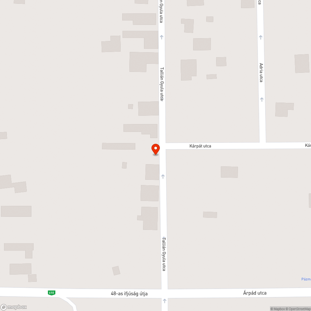 Hiányzik a behajtani tilos tábla bejelentés helye