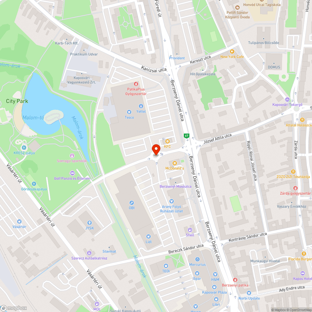 Hiányzik a kikerülési irány tábla bejelentés helye