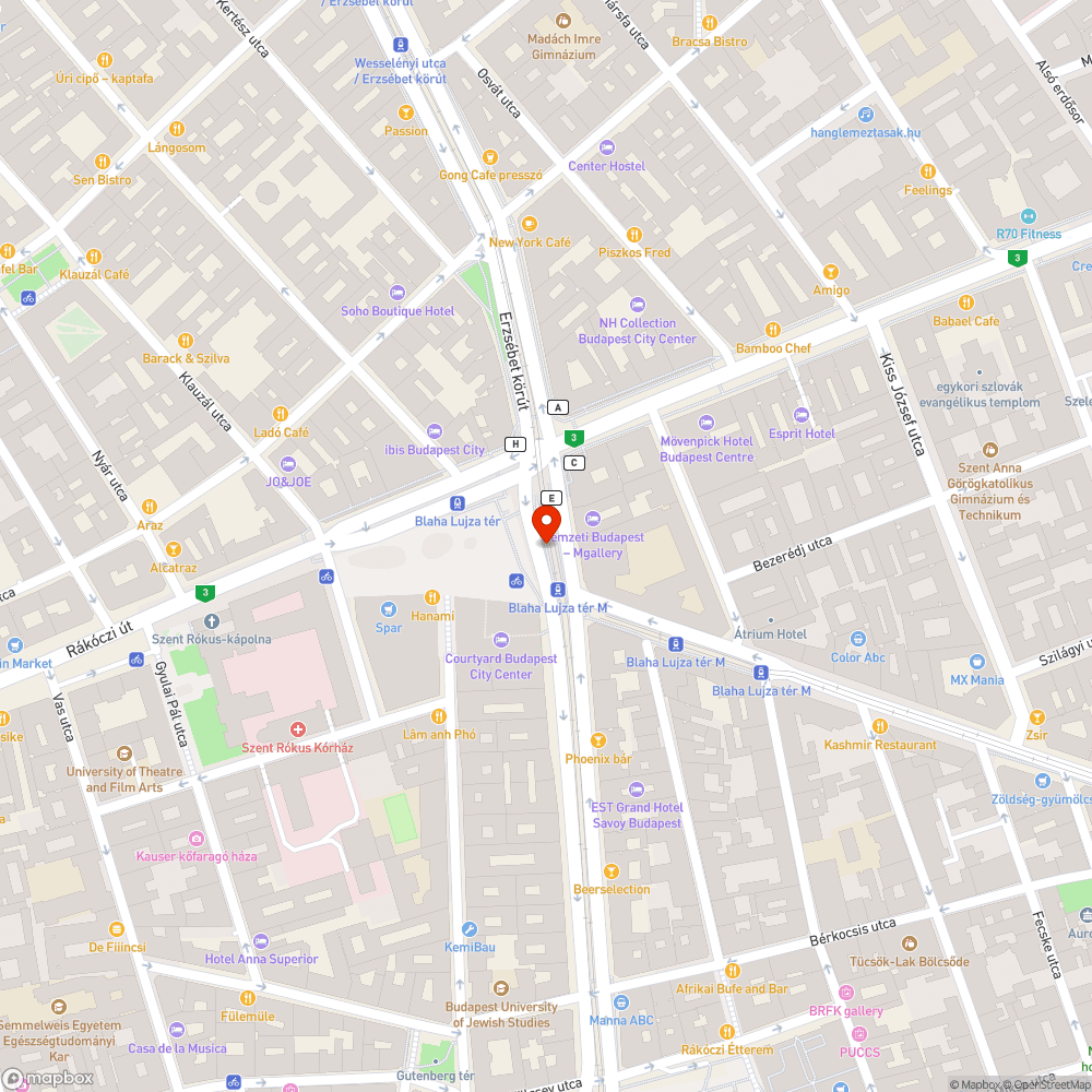 Hiányzó korlát bejelentés helye