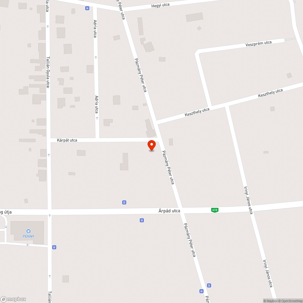 Felesleges táblák a Pázmány Péter utcában bejelentés helye