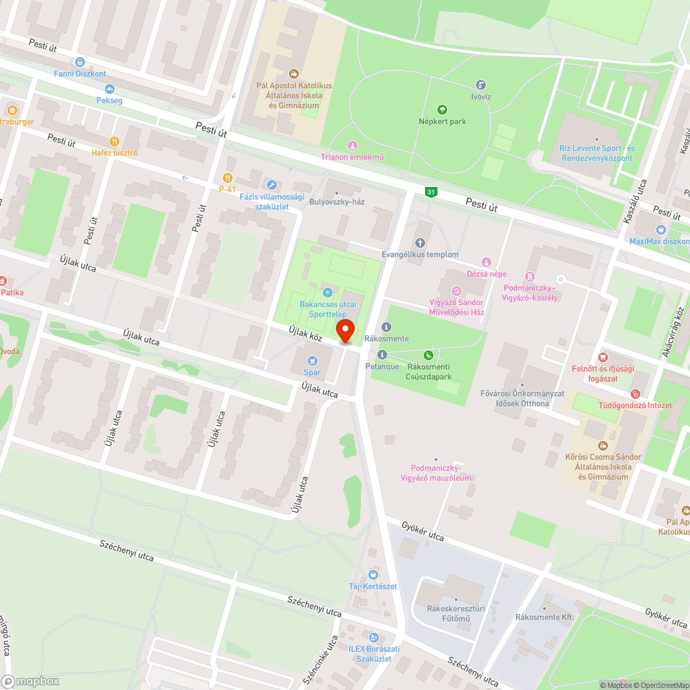 Rengeteg nagy és mély kátyú bejelentés helye