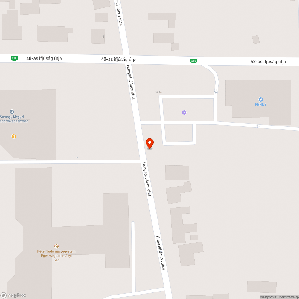 Felesleges táblák a Hunyadi J. utcában bejelentés helye