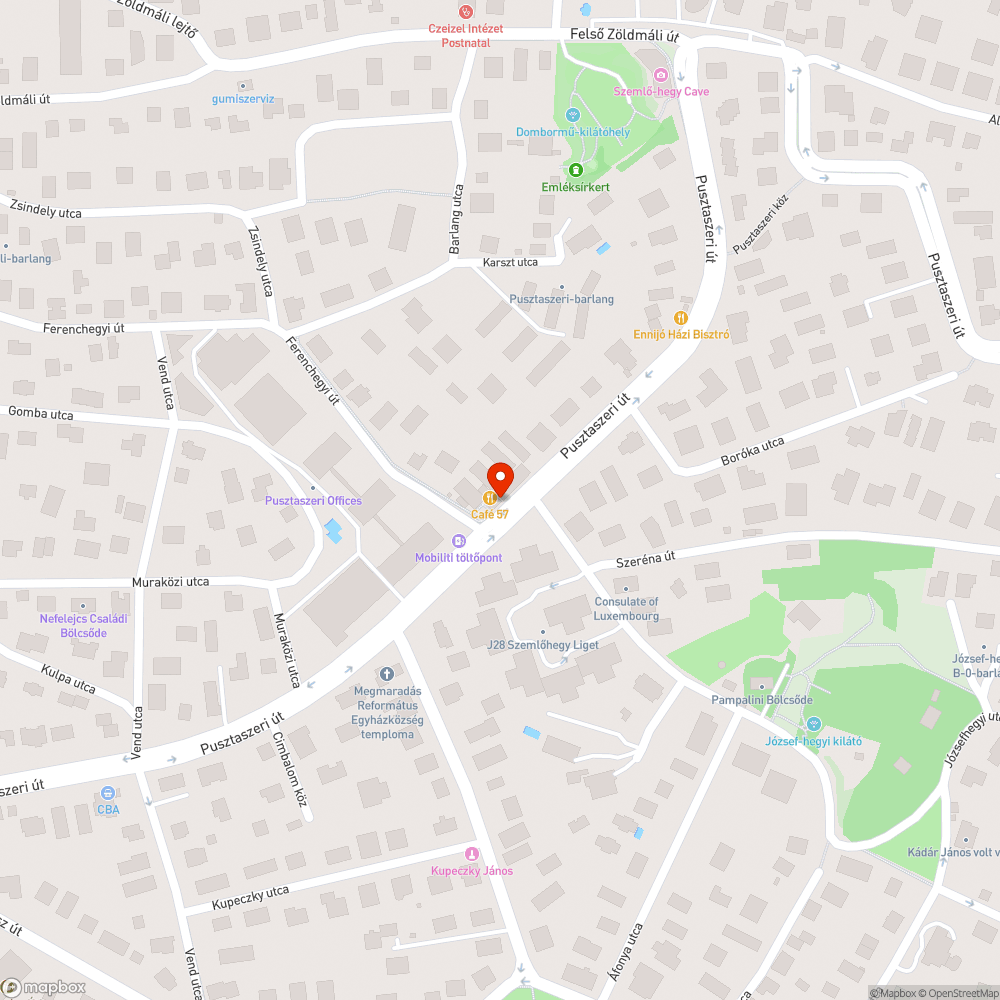 Beszakadt fedél bejelentés helye