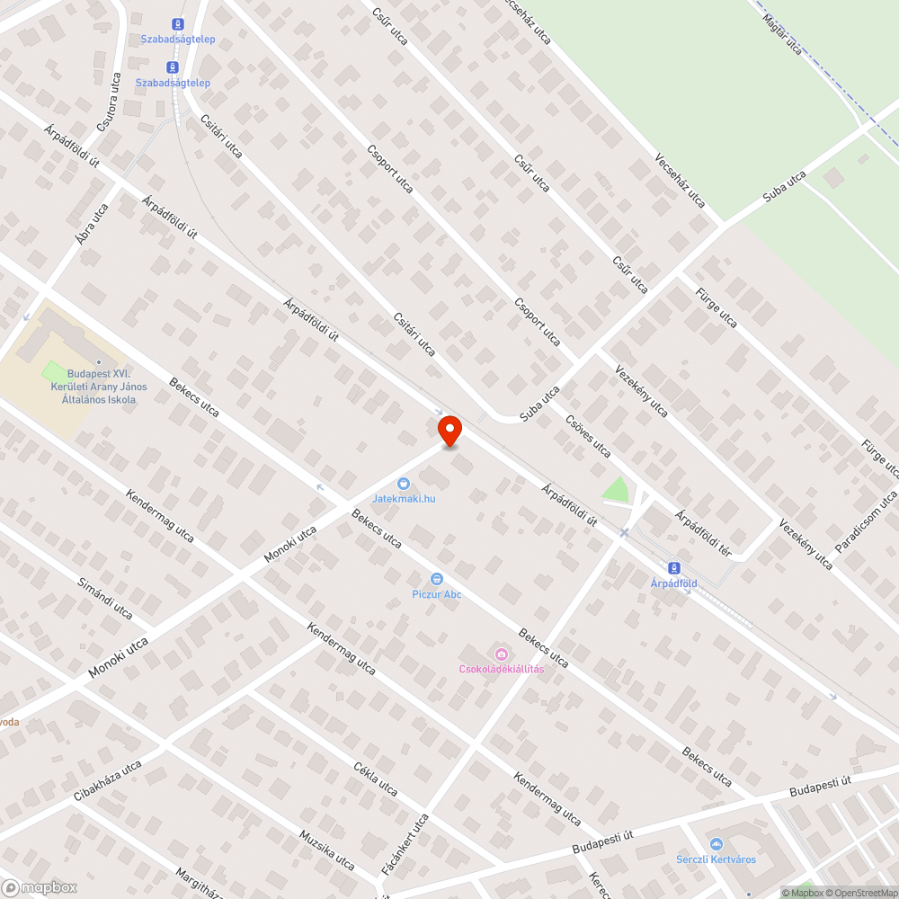 Kidöntött tábla bejelentés helye