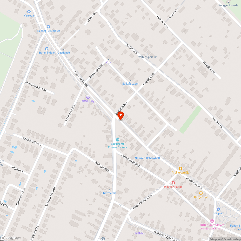 Eldugult lefolyó bejelentés helye