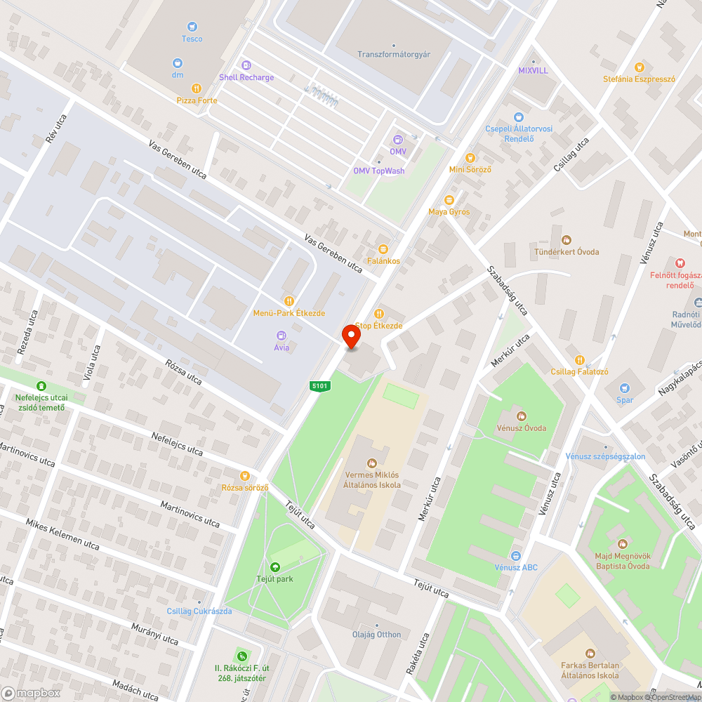 Elhunyt macska bejelentés helye