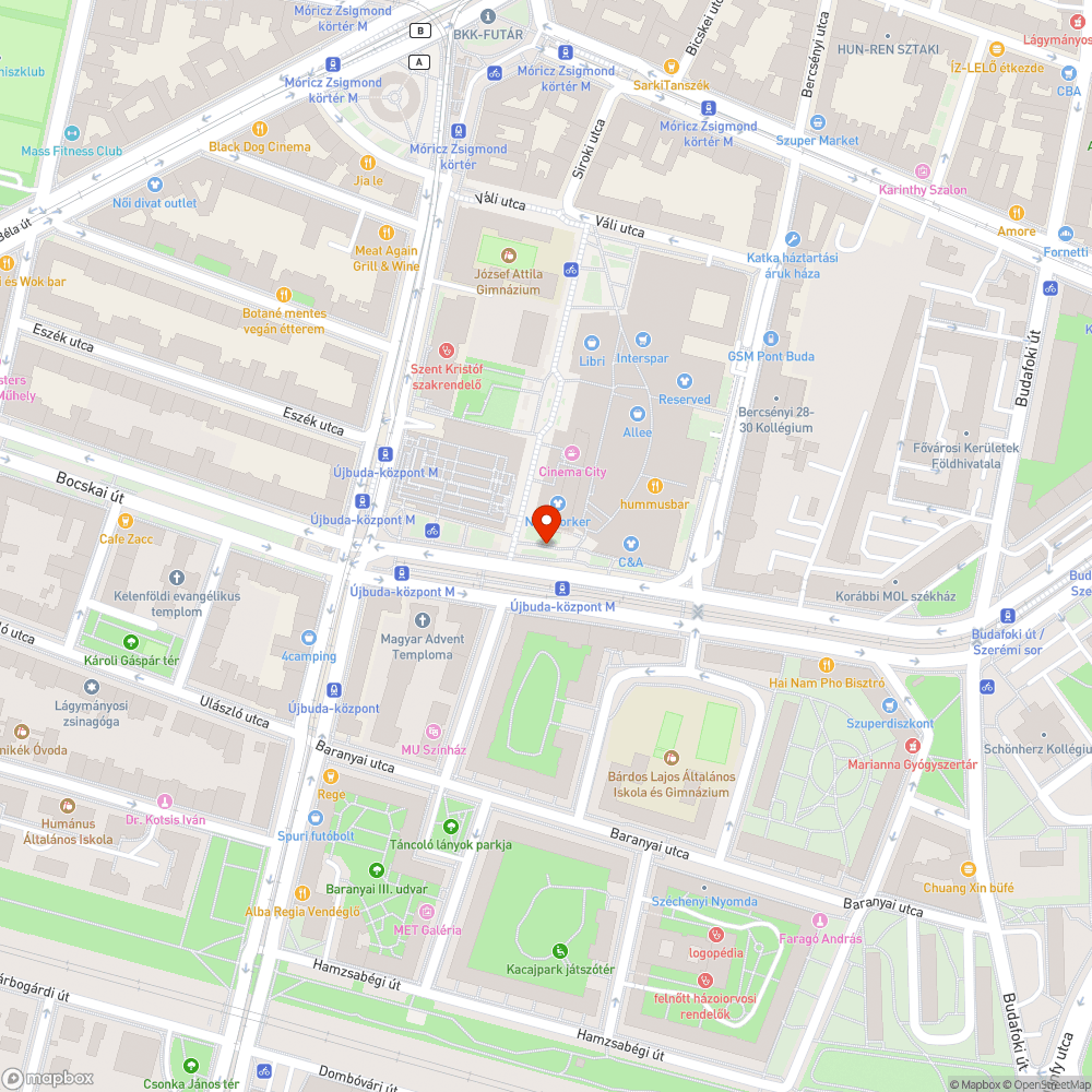 Botlás veszélyes térkő bejelentés helye