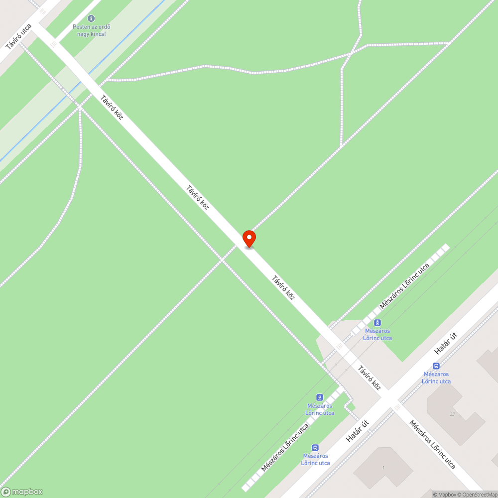 Szemét és sitt az útszélen bejelentés helye