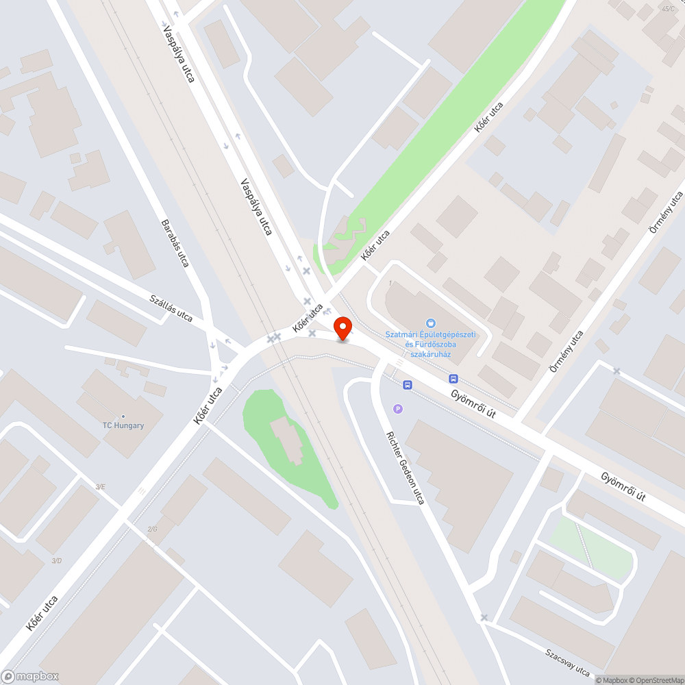 Kiégett lámpa bejelentés helye