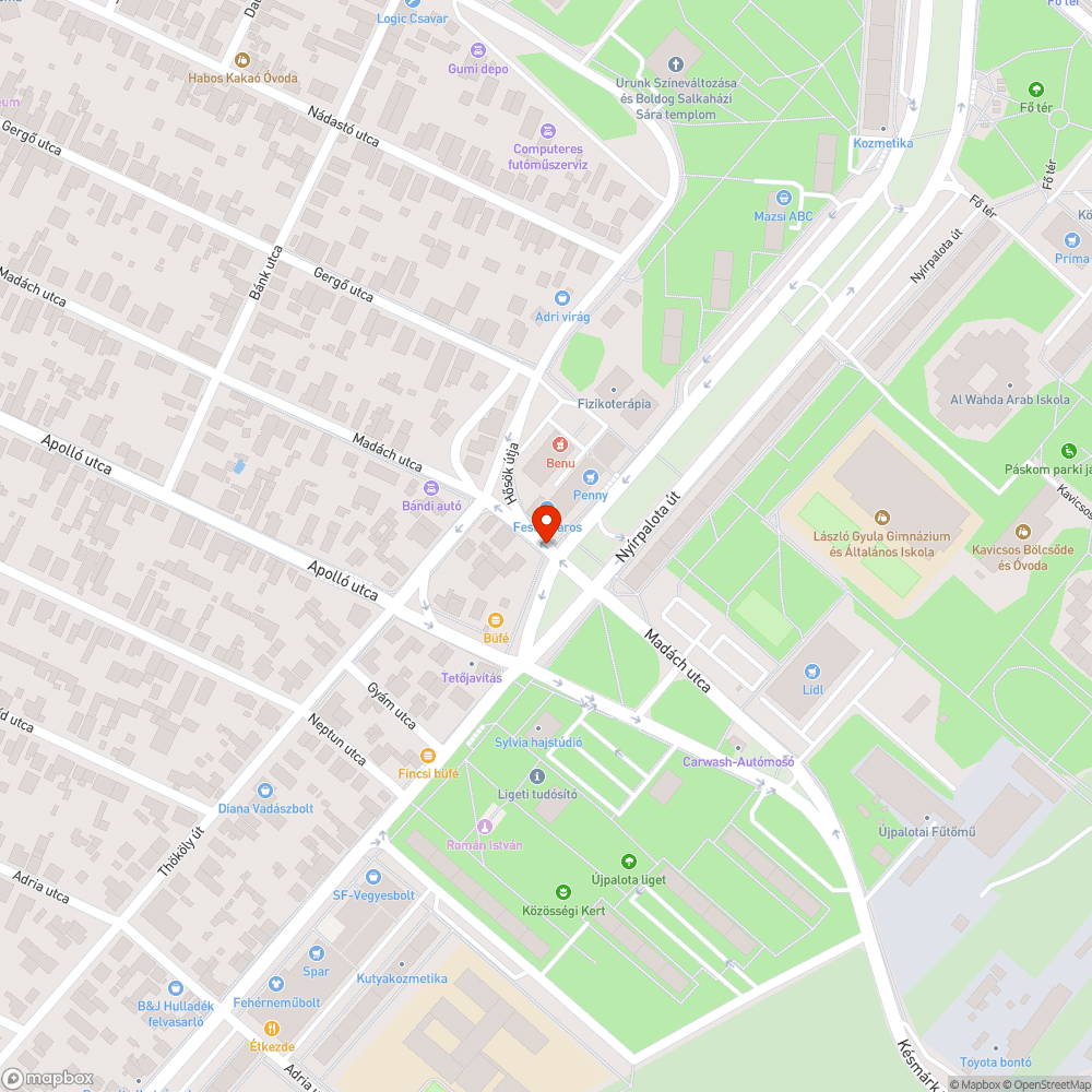 Régi útburkolati jelek javítandók bejelentés helye