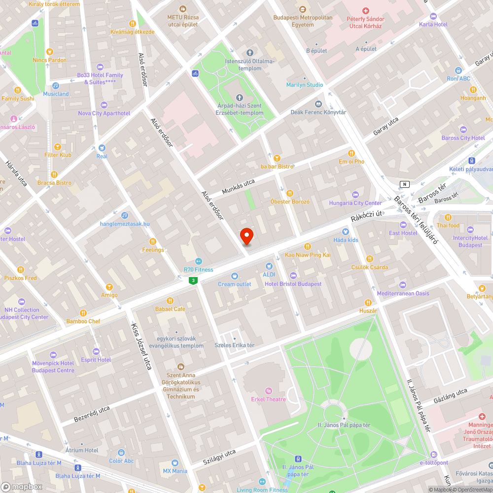 Otthagyott utánfutó bejelentés helye