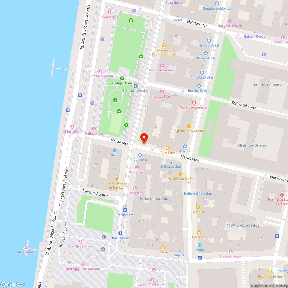 Építkezés miatt lezárt járda bejelentés helye