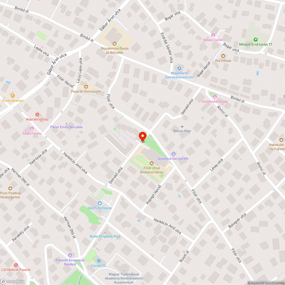 Kiégett lámpa bejelentés helye