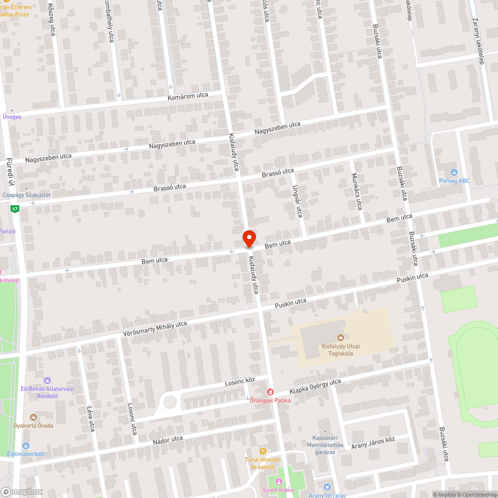 Hiányzó táblák az új kijelölt gyalogos-átkelőhelynél bejelentés helye