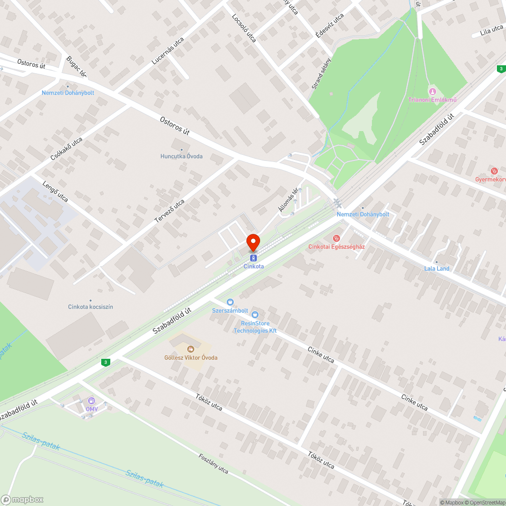 Kitört tető bejelentés helye