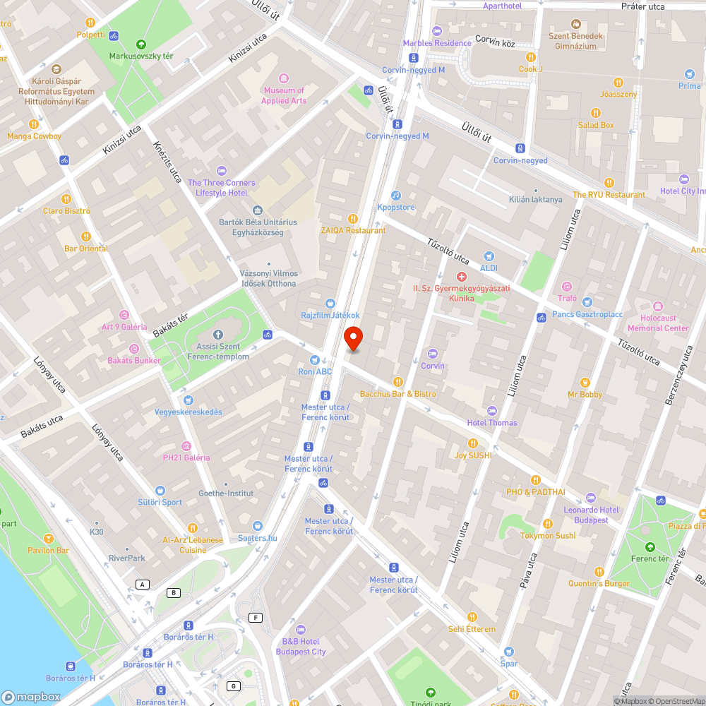 Hiányzó fa bejelentés helye